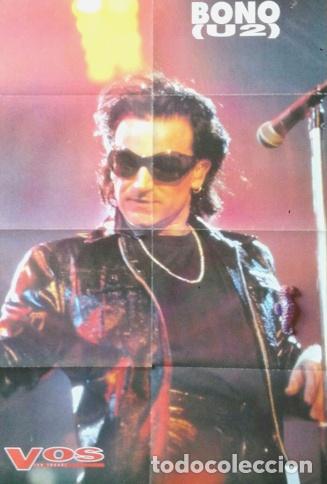 Otros art&iacute;culos de coleccionismo en papel: u2 especial bono poster megagigante zooropa tour regalado