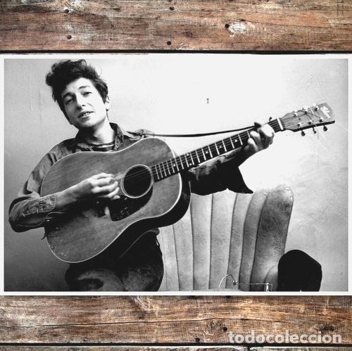 Otros Art&iacute;culos de Coleccionismo en Papel: bob dylan poster lamina 47x32cm 200grms blanco y negro