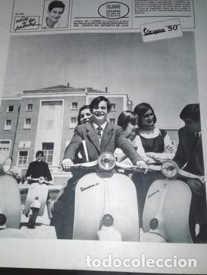 Otros Art&iacute;culos de Coleccionismo en Papel: publicidad 1965 moto vespa 50 motocicleta