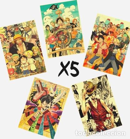 Otros Art&iacute;culos de Coleccionismo en Papel: poster one piece luffy mugiwaras wanted personajes anime