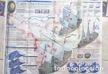 Otros Art&iacute;culos de Coleccionismo en Papel: cristobal colon el arribo al nuevo continente lamina