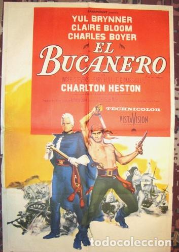 Otros Art&iacute;culos de Coleccionismo en Papel: afiche antiguo y original con charlton heston