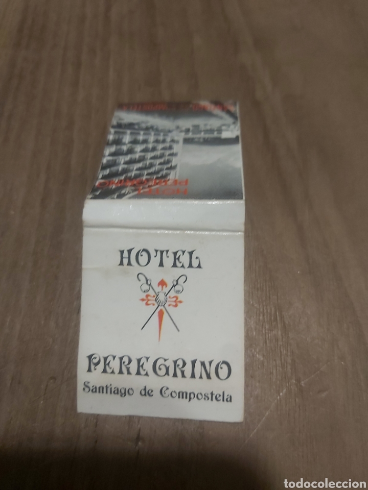 Outros artigos de papel: SANTIAGO DE COMPOSTELA HITEL PEREGRINO CAJA CERILLAS VINTAGE PUBLICIDAD F&Oacute;SFOROS