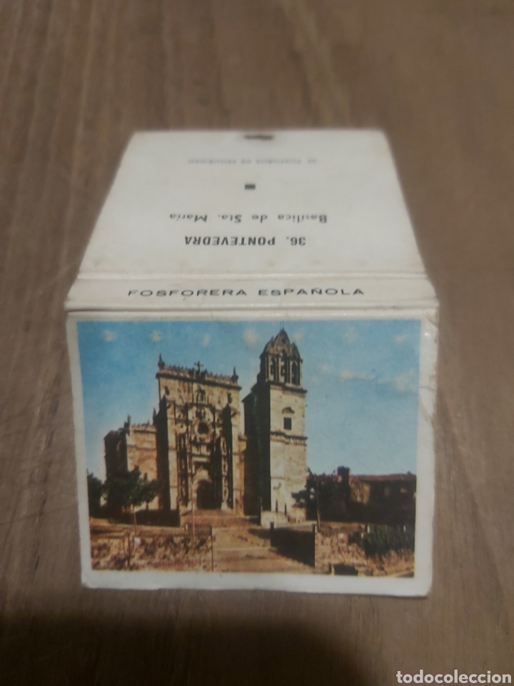 Outros artigos de papel: PONTEVEDRA 36 CAJA CERILLAS VINTAGE PUBLICIDAD F&Oacute;SFOROS