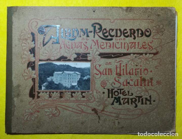 Otros Art&iacute;culos de Coleccionismo en Papel: ALBUM RECUERDO SAN HILARIO SACALM ( SOLO TAPAS) - HOTEL MART&Iacute;N, FONT PICANT - PRINCIPIOS S-XX - PJRB