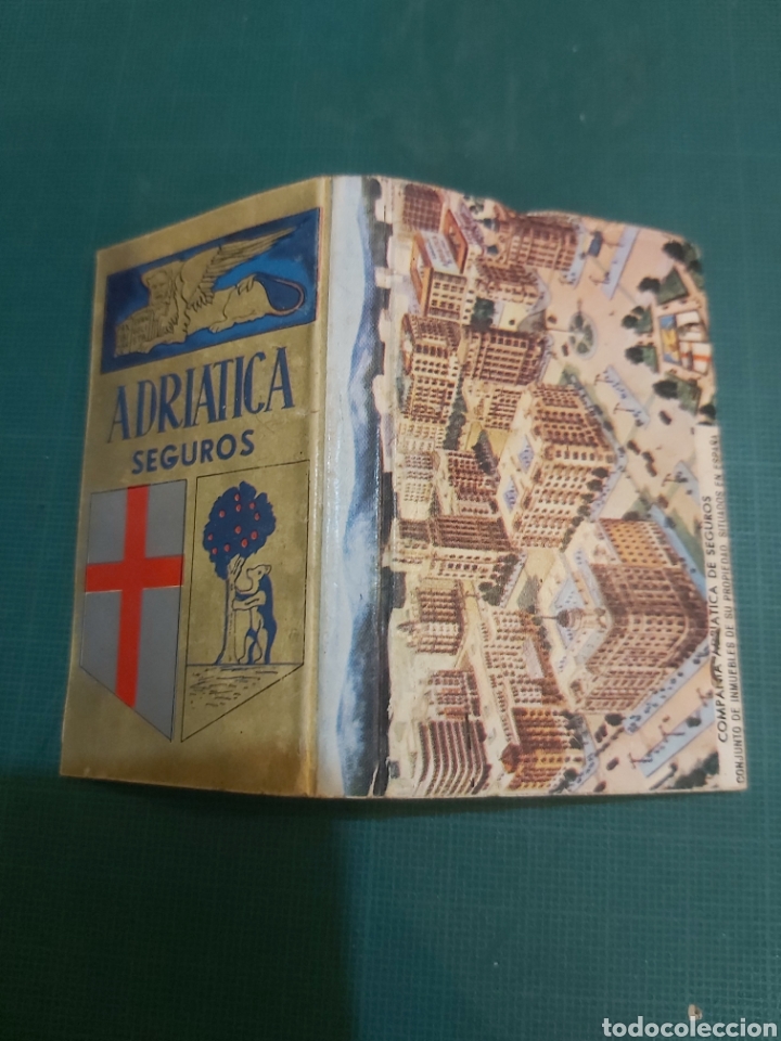 Collectionnisme Papier divers: SEGUROS ADRIATICA MADRID CAJA CERILLAS VINTAGE PUBLICIDAD F&Oacute;SFOROS