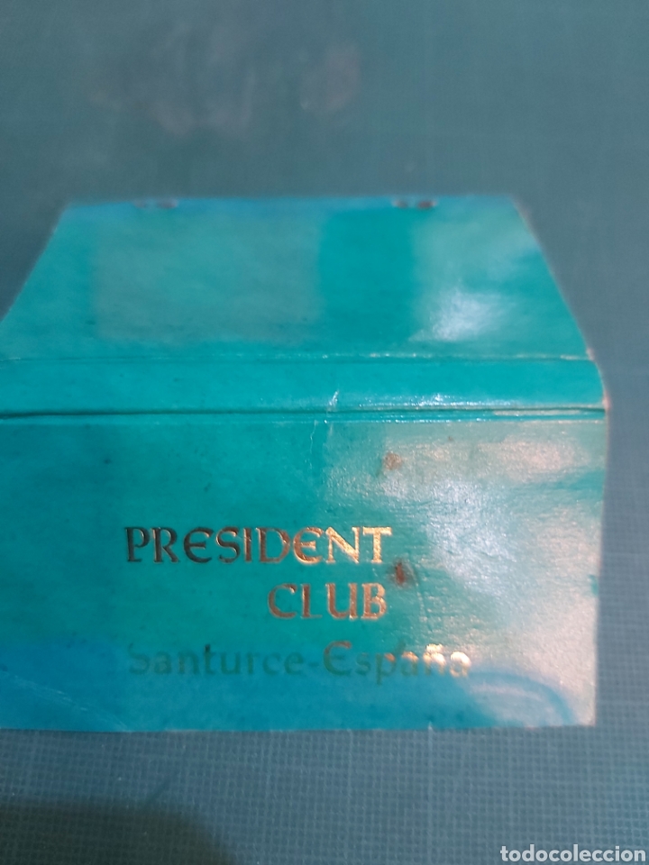Collectionnisme Papier divers: SABTURCE PRESUDENT CKUB CAJA CERILLAS VINTAGE PUBLICIDAD F&Oacute;SFOROS