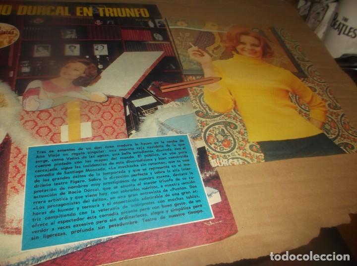 Otros Art&iacute;culos de Coleccionismo en Papel: RECORTE A&Ntilde;O 1977 .- ROC&Iacute;O D&Uacute;RCAL EN TRIUNFO ,POR PUNTO , 6 P&Aacute;GINAS