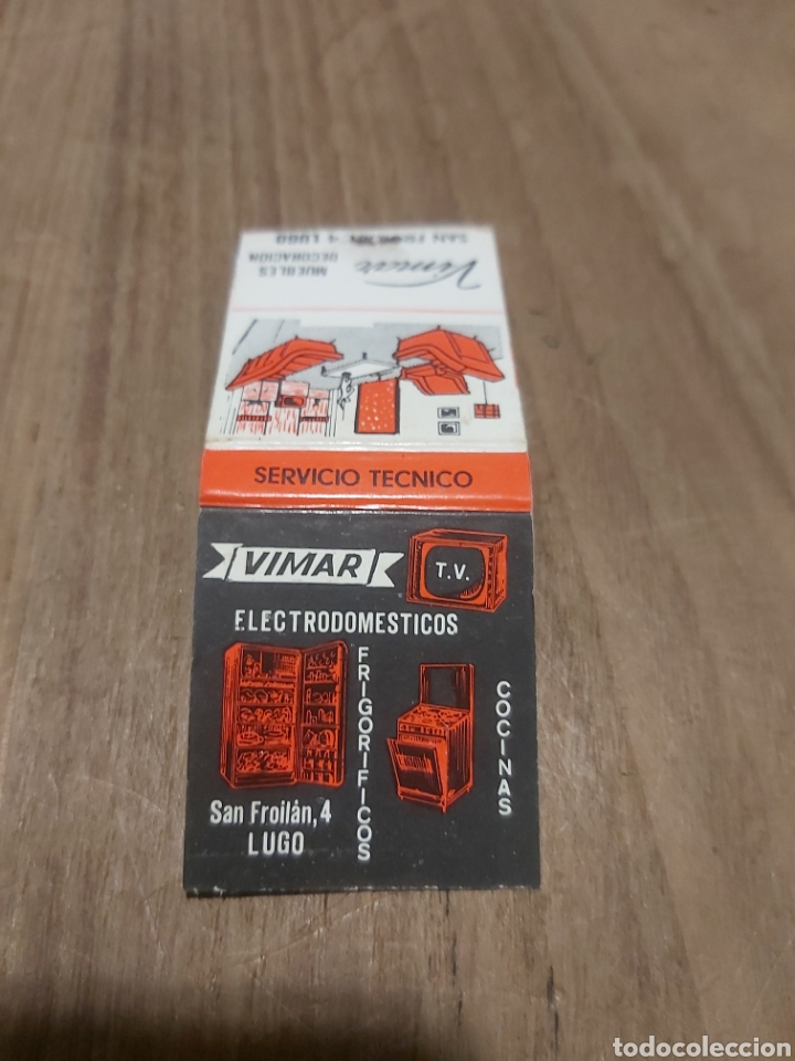 Paper Collecting Others: LUGO VIMAR TV CICINAS SAN FROIKAN 4 CAJA CERILLAS VINTAGE PUBLICIDAD F&Oacute;SFOROS