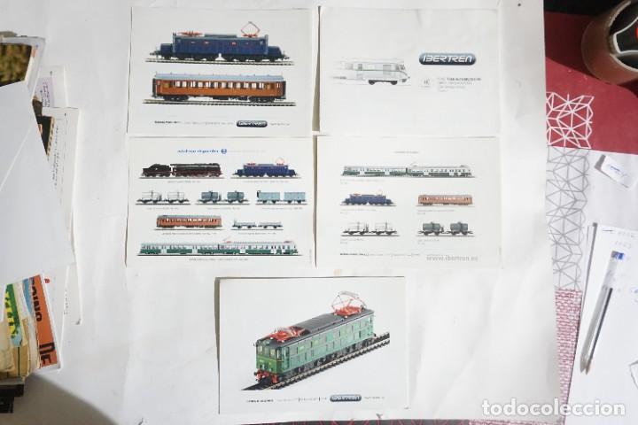 Otros Art&iacute;culos de Coleccionismo en Papel: 5 PROPAGANDA IBERTREN INFORMACION LOCOMOTORAS