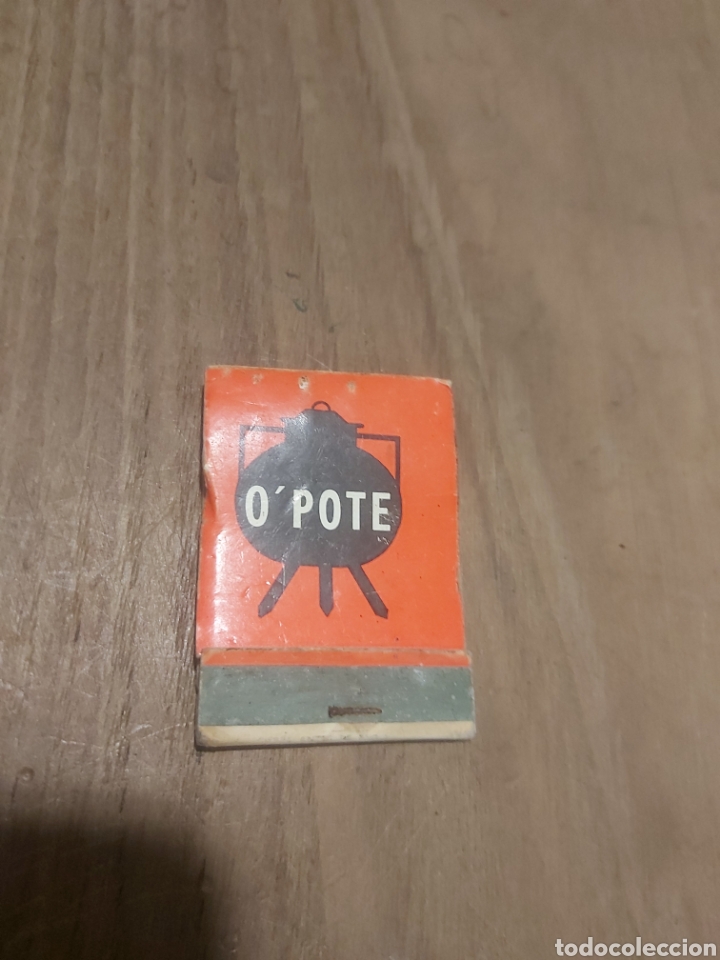 Outros artigos de papel: O POTE LUGO BO VI&Ntilde;O E BOAS TAPAS CAJA CERILLAS VINTAGE PUBLICIDAD F&Oacute;SFOROS