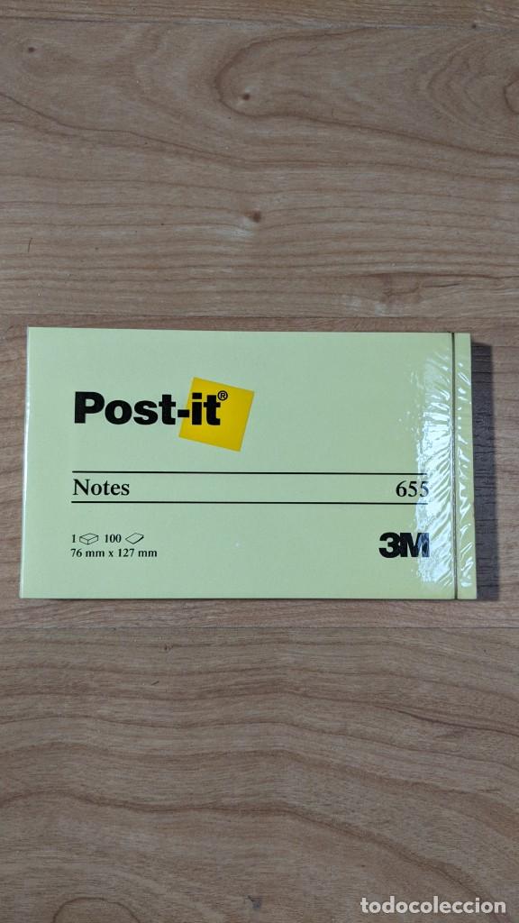 Collectionnisme Papier divers: BLOC DE NOTAS ADHESIVAS POS-IT AMARILLO TAMA&Ntilde;O GRANDE
