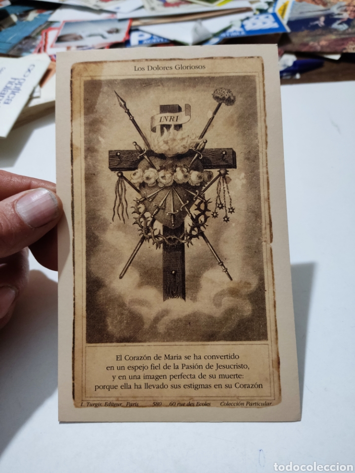 Otros Art&iacute;culos de Coleccionismo en Papel: Los Dolores gloriosos, hermandad de Ntra se&ntilde;ora la virgen de los Dolores Burriana