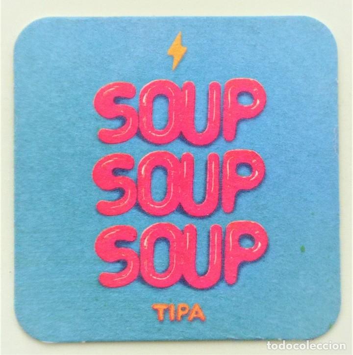 Sammelleidenschaft Andere Papierartikel: POSAVASOS CERVEZA SOUP, SOUP, SOUP DE GARAGE BEER CO. (ESPA&Ntilde;A)