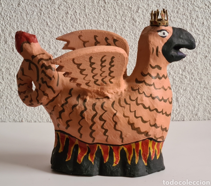 Otros Art&iacute;culos de Coleccionismo en Papel: L'&Agrave;liga de Sitges - Animal de Foc - Bestiari Popular - Figura Papel Mach&eacute; - Decoraci&oacute;n Carnaval Cerc