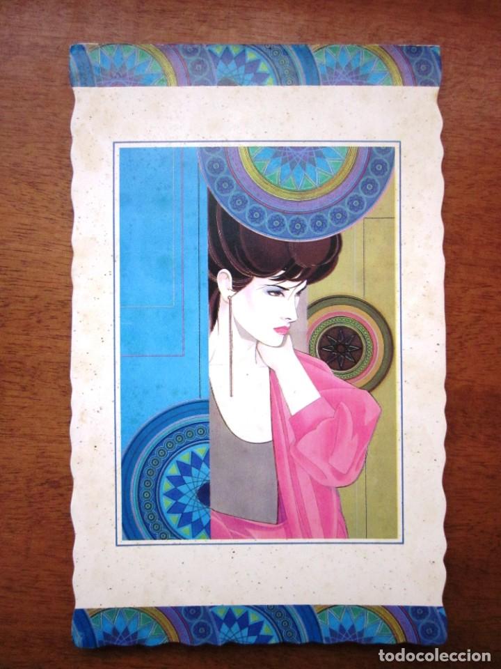 Otros Art&iacute;culos de Coleccionismo en Papel: LIBRETA MEDIANA EVERGREEN HOJAS DIBUJADAS. HOJITAS. NUEVA. A&Ntilde;OS 80