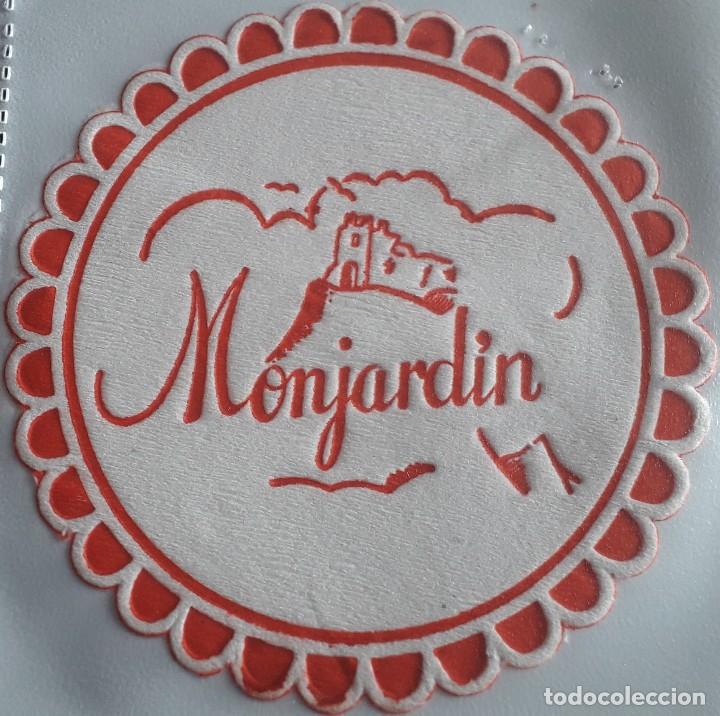 Otros Art&iacute;culos de Coleccionismo en Papel: posavasos de publicidad, restaurante castillo de Monjard&iacute;n, Navarra.
