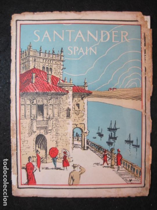 Outros artigos de papel: SANTANDER-REVISTA CATALOGO GUIA CON IMAGENES DE LA CIUDAD-VER FOTOS-(K-5972)
