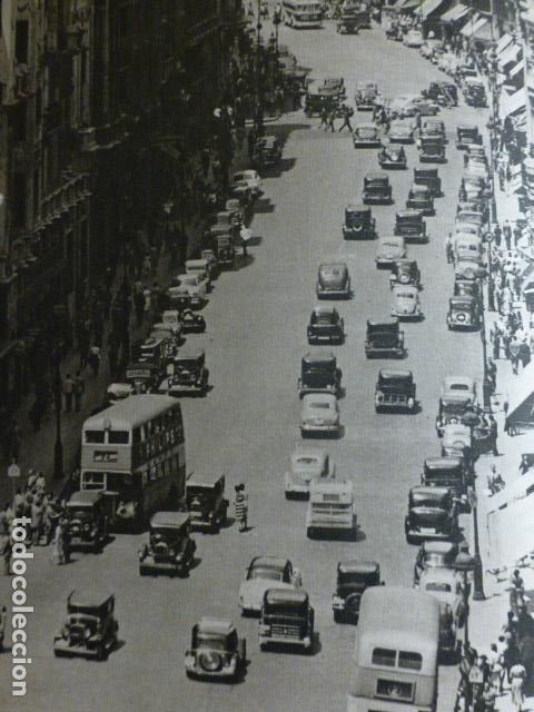 Altri oggetti di carta: MADRID LA GRAN VIA ANTIGUO HUECOGRABADO A&Ntilde;OS 50