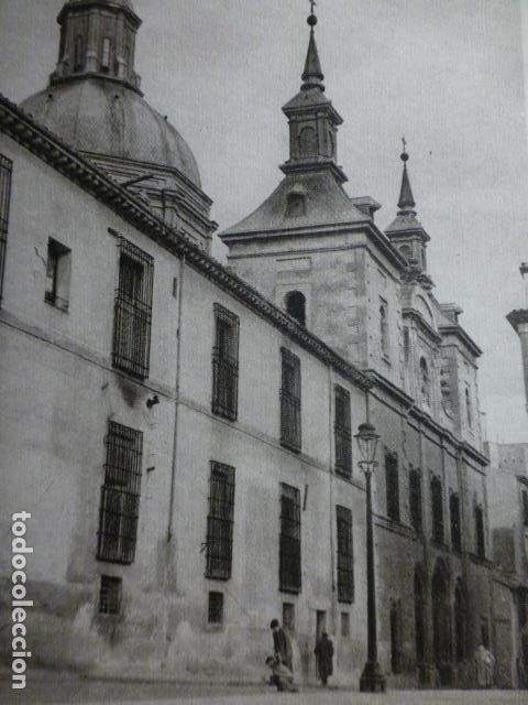Paper Collecting Others: MADRID IGLESIA DE LAS COMENDADORAS ANTIGUO HUECOGRABADO A&Ntilde;OS 50