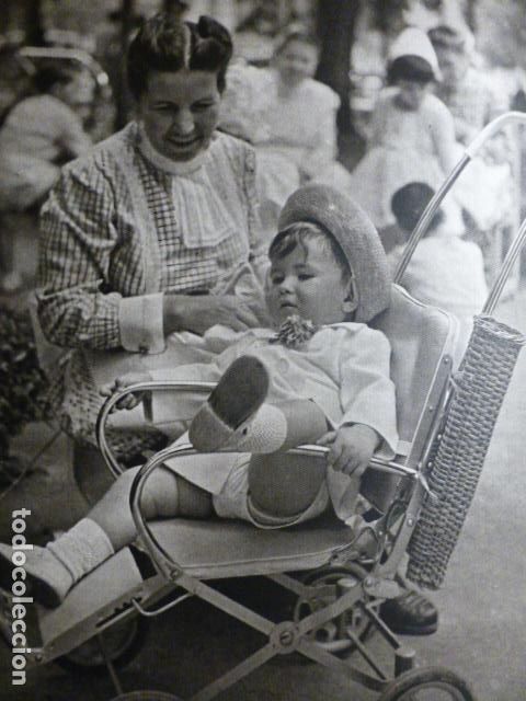Paper Collecting Others: MADRID EL RETIRO NI&Ntilde;O Y NI&Ntilde;ERA ANTIGUO HUECOGRABADO A&Ntilde;OS 50