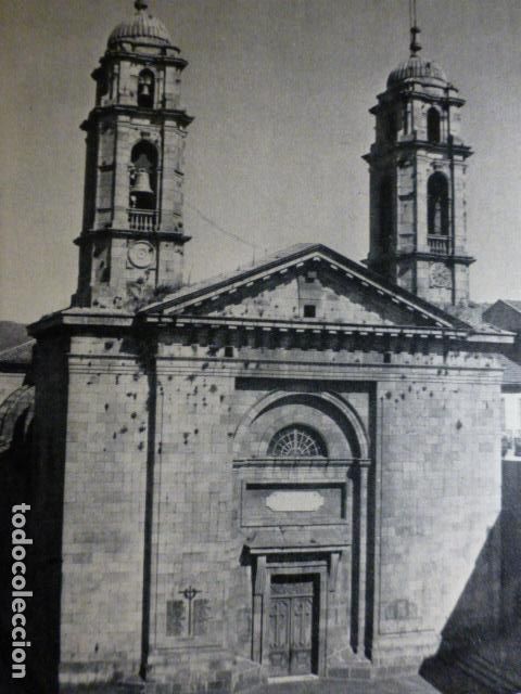 Paper Collecting Others: VIGO PONTEVEDRA IGLESIA DE SANTA MARIA ANTIGUO HUECOGRABADO