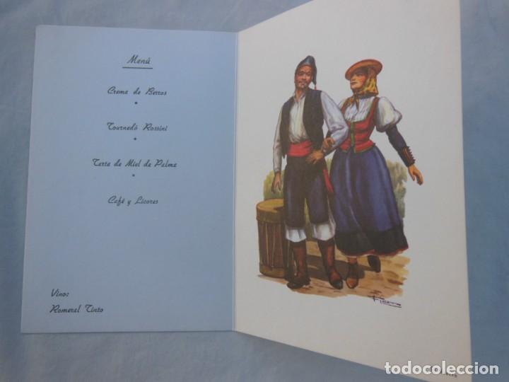 Outros artigos de papel: ANTIGUO MEN&Uacute; / OLD MENU: CENA CABILDO TENERIFE: III CATA INTERNACIONAL DEL DESCUBRIMIENTO 1988