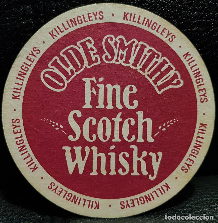 Otros Art&iacute;culos de Coleccionismo en Papel: OLDE SMITHY - POSAVASOS - ESCOCIA - WHISKY - CERVEZA - REFRESCOS - SIDRA - BITTER