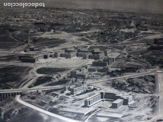 Collectionnisme Papier divers: MADRID CIUDAD UNIVERSITARIA ANTIGUO HUECOGRABADO 1939