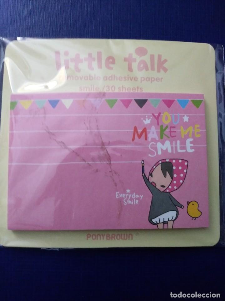 Otros art&iacute;culos de coleccionismo en papel: LITTLE TALK (2) - Notas adhesivas - NUEVO