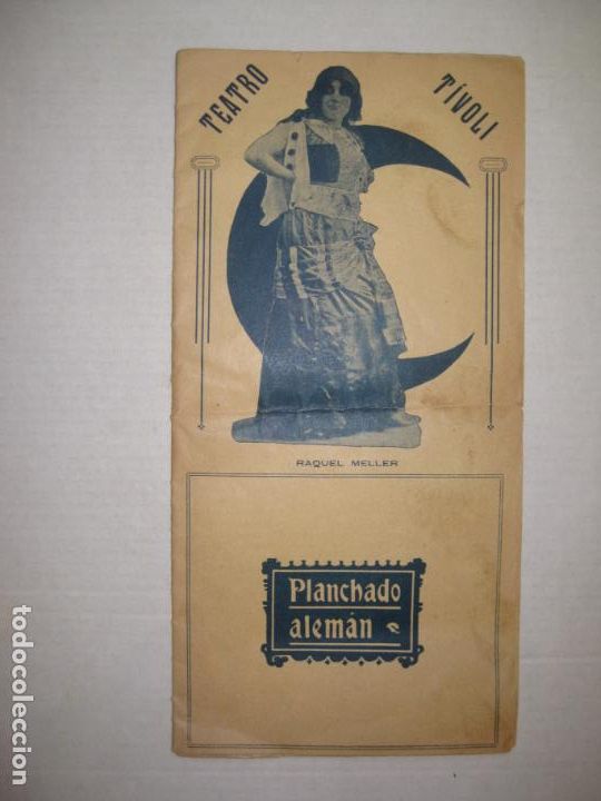 Altri oggetti di carta: RAQUEL MELLER-TEATRO TIVOLI-BARCELONA-PROGRAMA ANTIGUO CON FOTOGRAFIAS-VER FOTOS-(K-6091)