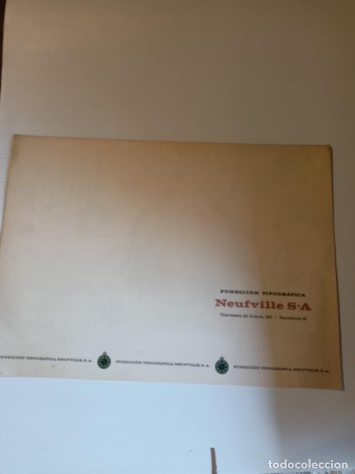 Otros Art&iacute;culos de Coleccionismo en Papel: Felicitaci&oacute;n de Navidad de la &rdquo;Empresa Fundici&oacute;n Tipogr&aacute;fica Neufville S.A.&rdquo;