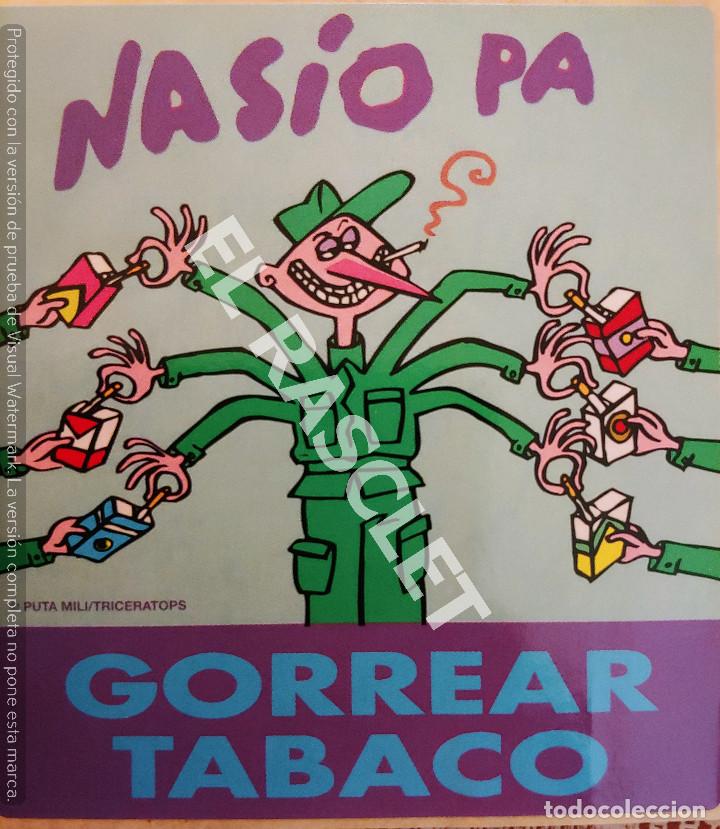 Paper Collecting Others: PUTA MILI - ADHESIVO - GORREAR TABACO - DE 10X10 CM