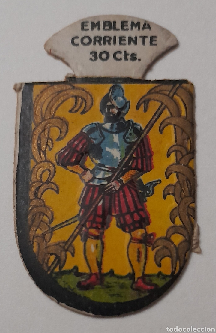 Otros Art&iacute;culos de Coleccionismo en Papel: EMBLEMA DE AUXILIO SOCIAL. INFANTERIA ESPA&Ntilde;OLA Siglo XVI Piquero del Imperio. Serie I No. 2