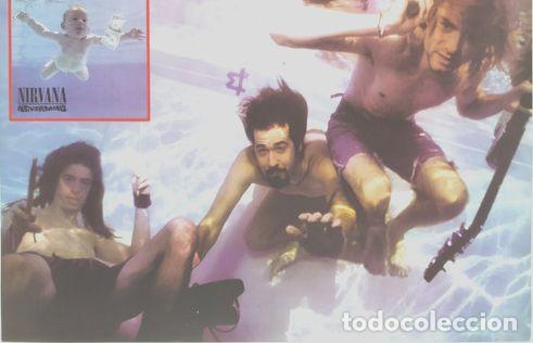 Otros Art&iacute;culos de Coleccionismo en Papel: poster nirvana pileta nuevo laser rock