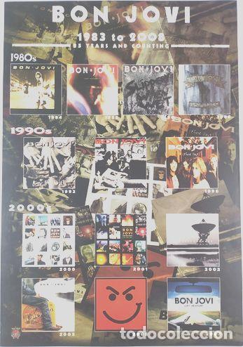 Otros art&iacute;culos de coleccionismo en papel: poster bon jovi nuevo laser rock