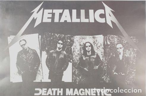Otros Art&iacute;culos de Coleccionismo en Papel: poster metallica nuevo laser rock