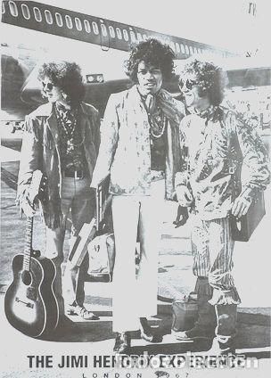 Otros Art&iacute;culos de Coleccionismo en Papel: poster jimi hendrix experience nuevo laser rock