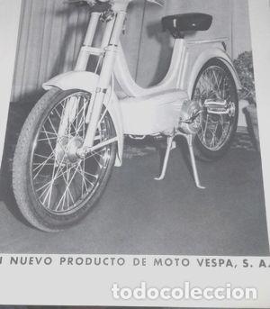 Otros art&iacute;culos de coleccionismo en papel: publicidad 1968 vespino moto vespa sa motocicleta