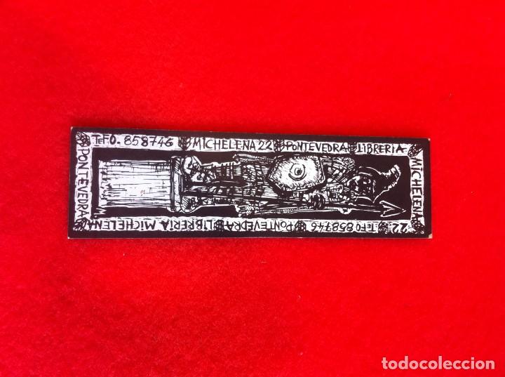 Outros artigos de papel: LIBRER&Iacute;A MICHELENA, PONTEVEDRA. PUNTO DE LECTURA. CARTULINA 16,5 X 4,5CM