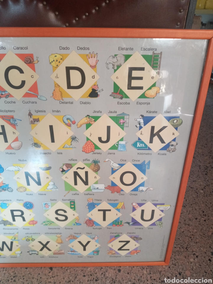 Otros art&iacute;culos de coleccionismo en papel: CUADRO ABECEDARIO INFANTIL - Foto 4