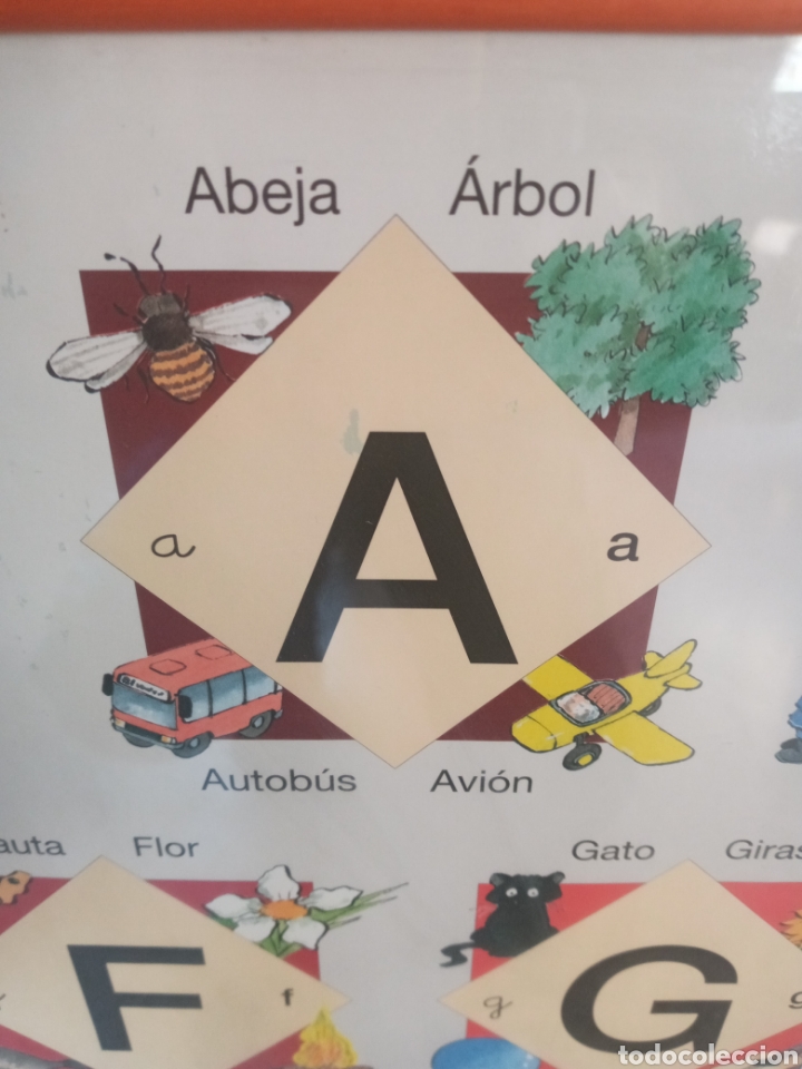 Otros art&iacute;culos de coleccionismo en papel: CUADRO ABECEDARIO INFANTIL - Foto 5