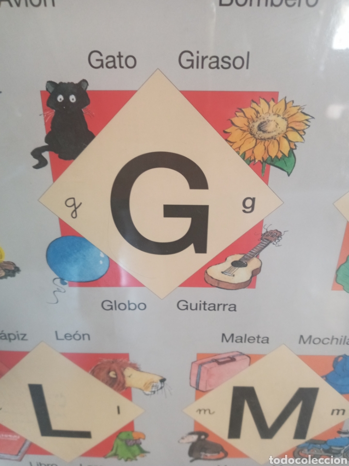 Otros art&iacute;culos de coleccionismo en papel: CUADRO ABECEDARIO INFANTIL - Foto 6