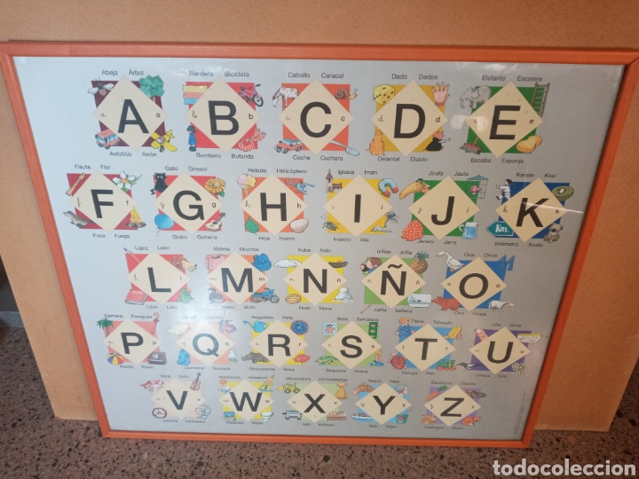Otros art&iacute;culos de coleccionismo en papel: CUADRO ABECEDARIO INFANTIL