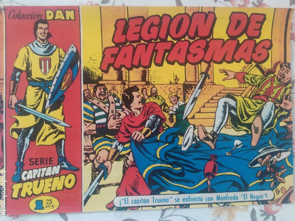 Otros art&iacute;culos de coleccionismo en papel: Capit&aacute;n Trueno. 10. Legi&oacute;n de fantasmas