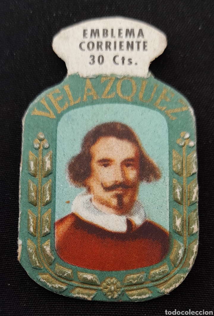 Otros Art&iacute;culos de Coleccionismo en Papel: EMBLEMA DE AUXILIO SOCIAL. VELAZQUEZ. Serie G, No. 6
