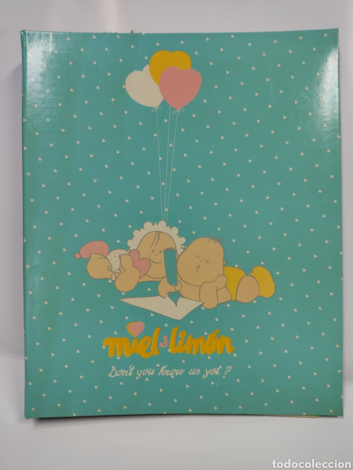 Otros Art&iacute;culos de Coleccionismo en Papel: &Aacute;lbum fotos miel y lim&oacute;n Perona a&ntilde;os 80 SIN USO tama&ntilde;o folio
