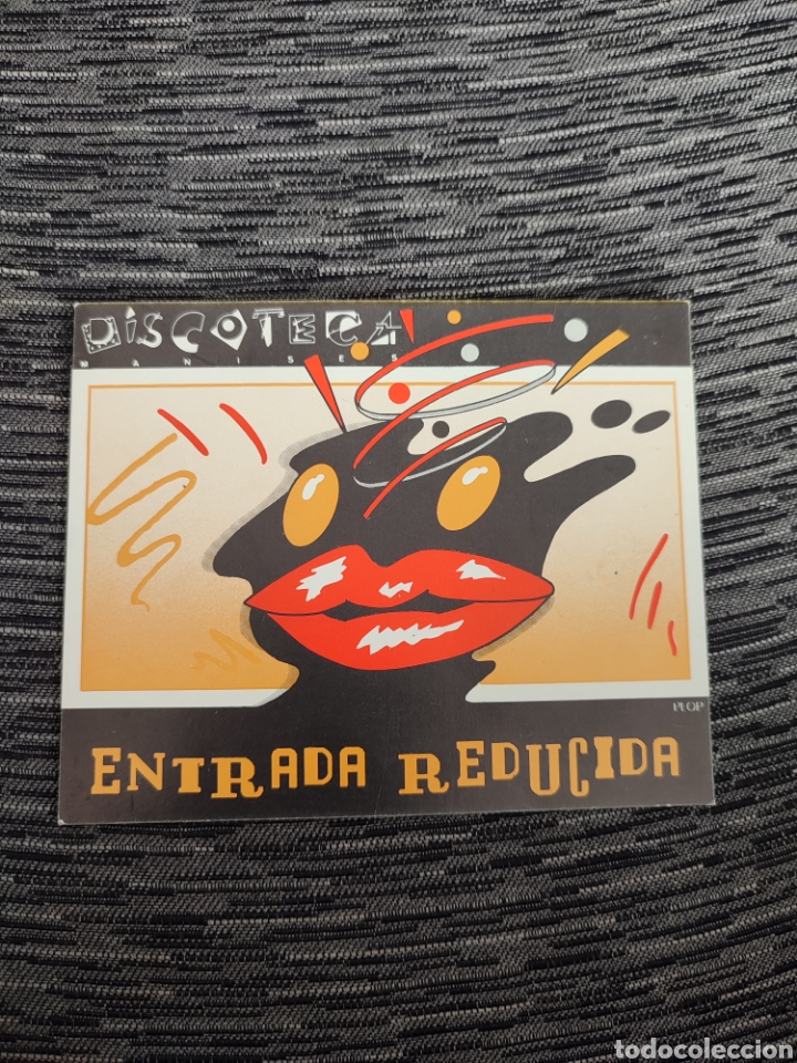 Collectionnisme Papier divers: Flyer discoteca Manises Ruta Valencia 80s Entrada reducida