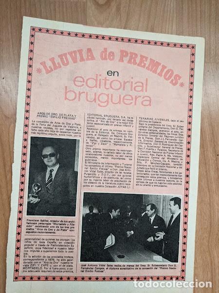 Sammelleidenschaft Andere Papierartikel: ANTIGUO ANUNCIO TBO LLUVIA DE PREMIOS BRUGUERA