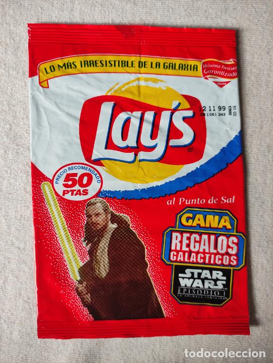 Otros Art&iacute;culos de Coleccionismo en Papel: ENVOLTORIO MATUTANO STAR WARS 1999 BOLSA PATATAS LAYS NO POKEMON TAZOS DRAGON BALL